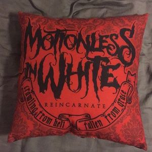 Motionless in White pillow